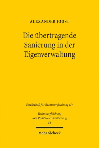 Die übertragende Sanierung in der Eigenverwaltung