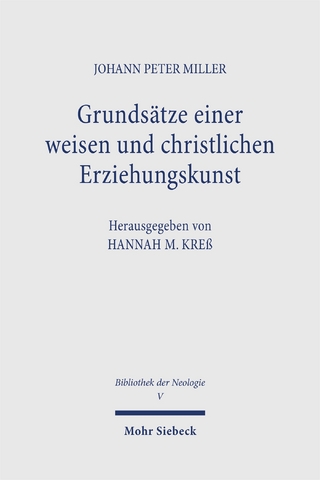 Grundsätze einer weisen und christlichen Erziehungskunst