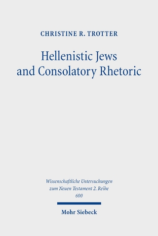 Hellenistic Jews and Consolatory Rhetoric