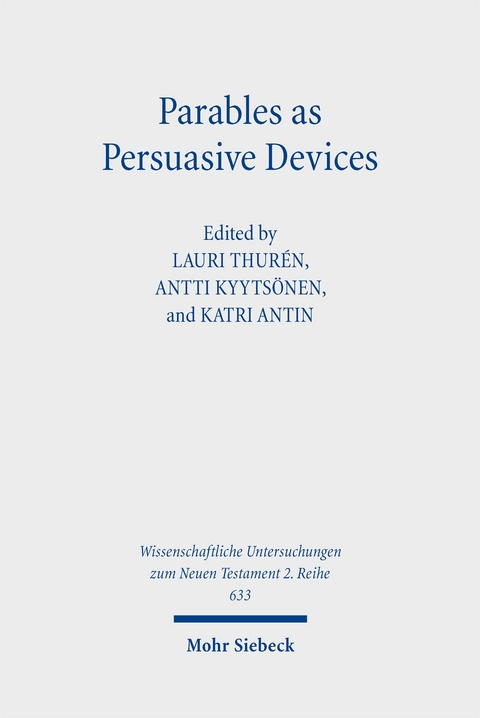 Parables as Persuasive Devices - 