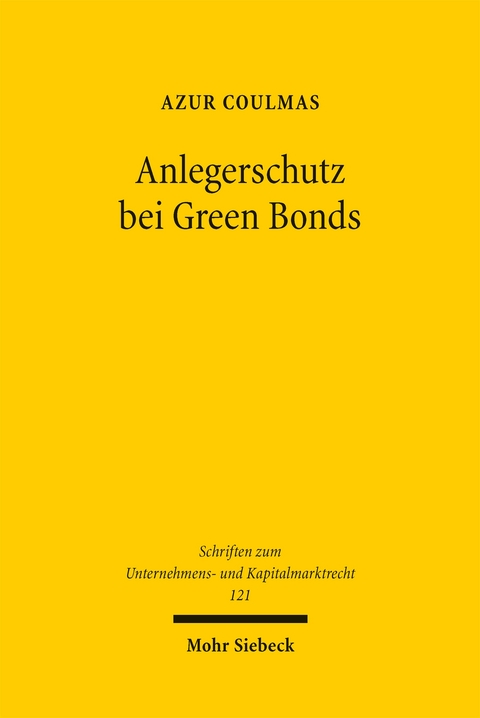 Anlegerschutz bei Green Bonds - Azur Coulmas
