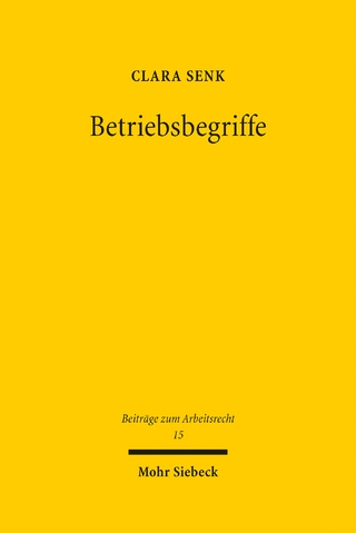 Betriebsbegriffe
