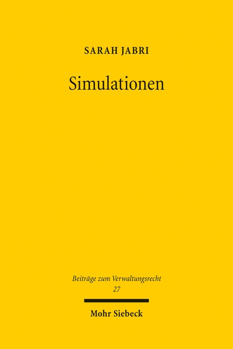 Simulationen - Sarah Jabri