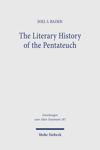 The Literary History of the Pentateuch