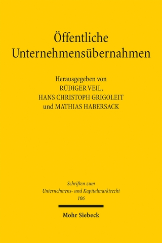 Öffentliche Unternehmensübernahmen