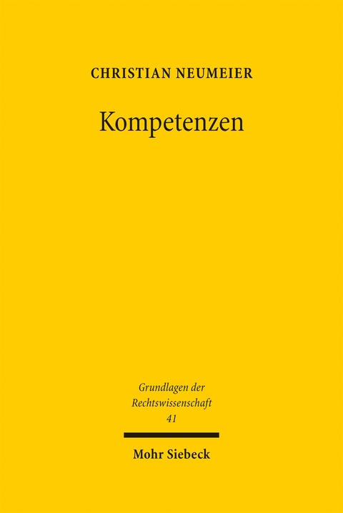 Kompetenzen - Christian Neumeier