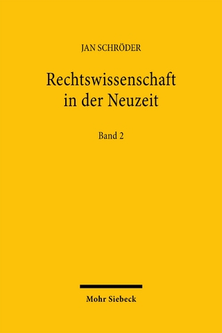 Rechtswissenschaft in der Neuzeit
