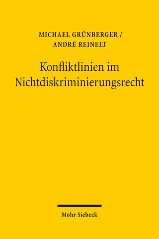 Konfliktlinien im Nichtdiskriminierungsrecht
