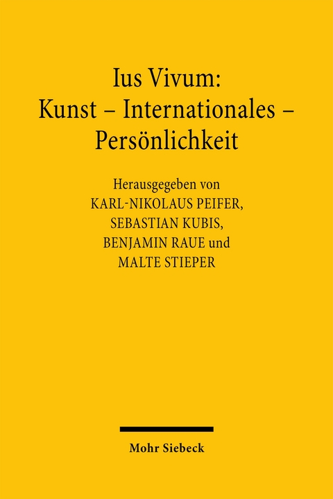 Ius Vivum: Kunst - Internationales - Pers&ouml;nlichkeit - 