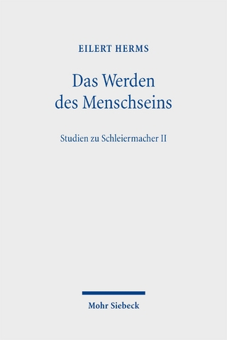 Das Werden des Menschseins