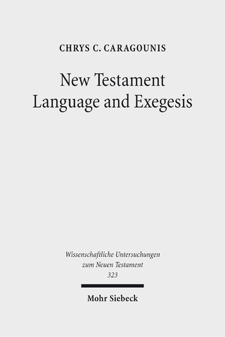 New Testament Language and Exegesis