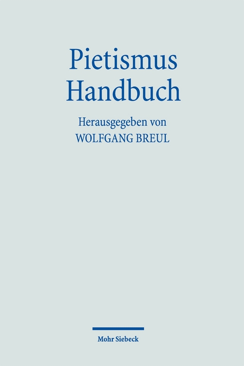 Pietismus Handbuch - 