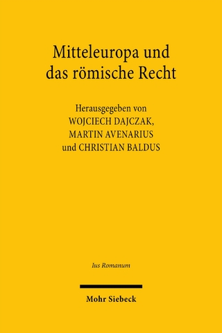 Mitteleuropa und das römische Recht