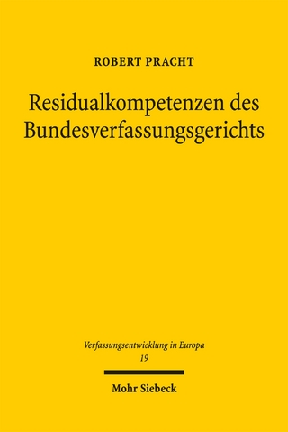 Residualkompetenzen des Bundesverfassungsgerichts