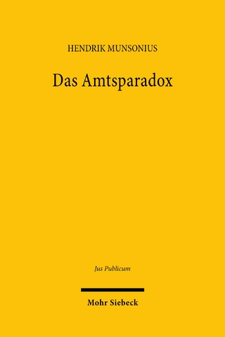 Das Amtsparadox