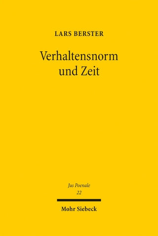 Verhaltensnorm und Zeit