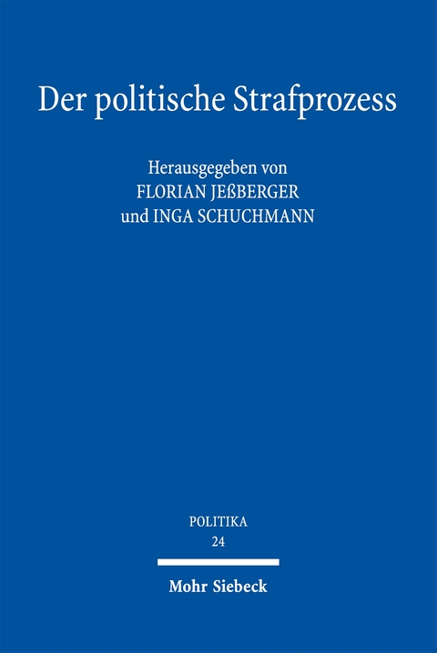 Der politische Strafprozess - 
