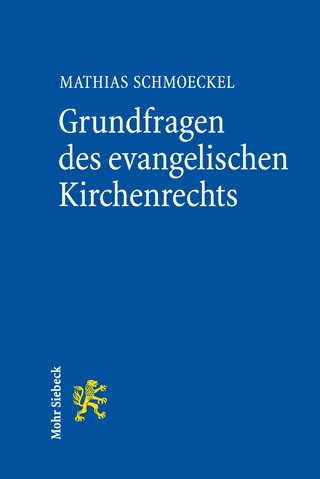 Grundfragen des evangelischen Kirchenrechts
