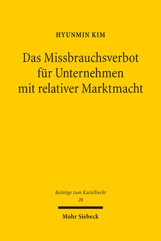 Das Missbrauchsverbot für Unternehmen mit relativer Marktmacht