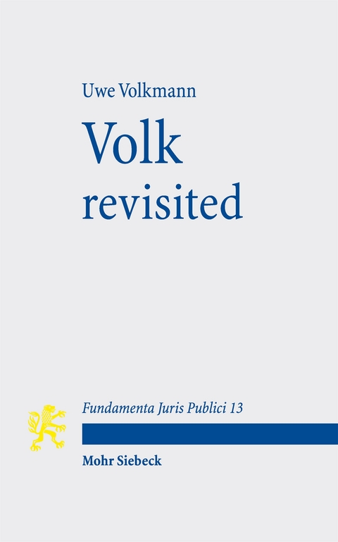 Volk revisited - Uwe Volkmann