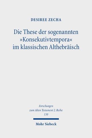 Die These der sogenannten 