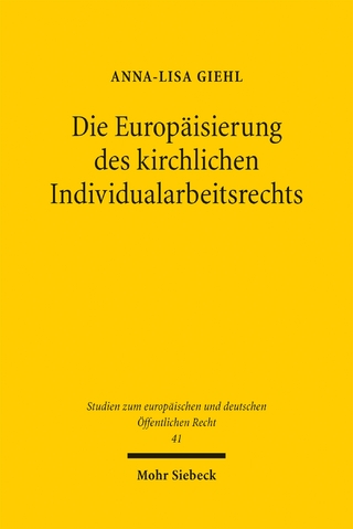 Die Europäisierung des kirchlichen Individualarbeitsrechts