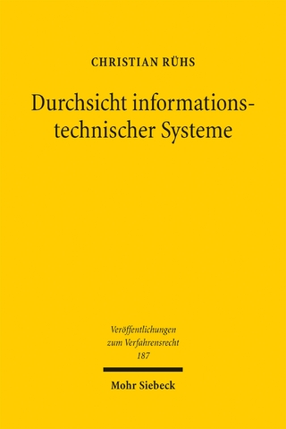 Durchsicht informationstechnischer Systeme