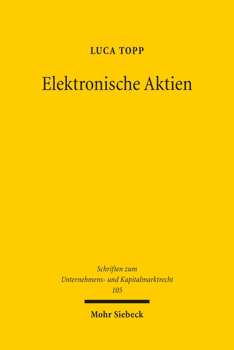 Elektronische Aktien - Luca Topp