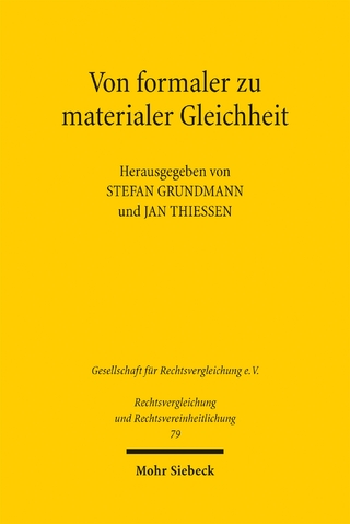 Von formaler zu materialer Gleichheit