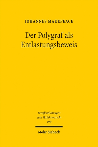 Der Polygraf als Entlastungsbeweis