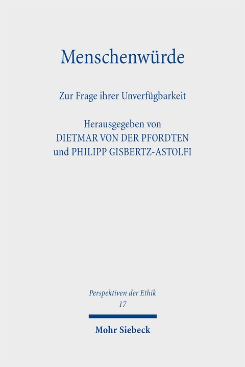 Menschenw&uuml;rde - 