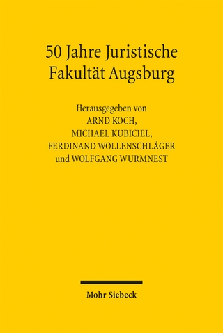 50 Jahre Juristische Fakultät Augsburg