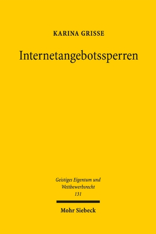 Internetangebotssperren