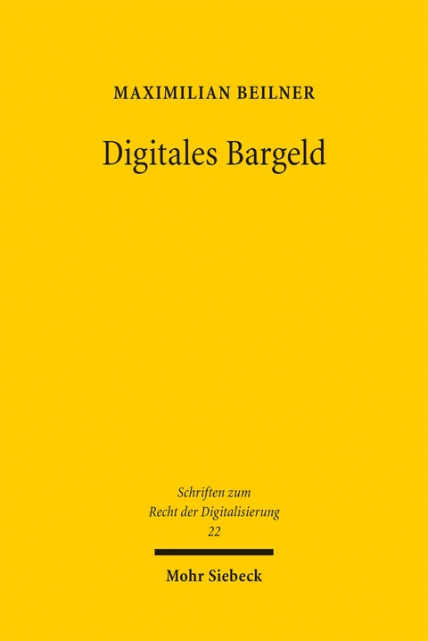 Digitales Bargeld - Maximilian Beilner