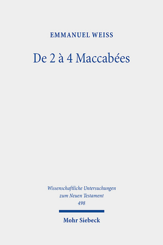 De 2 à 4 Maccabées