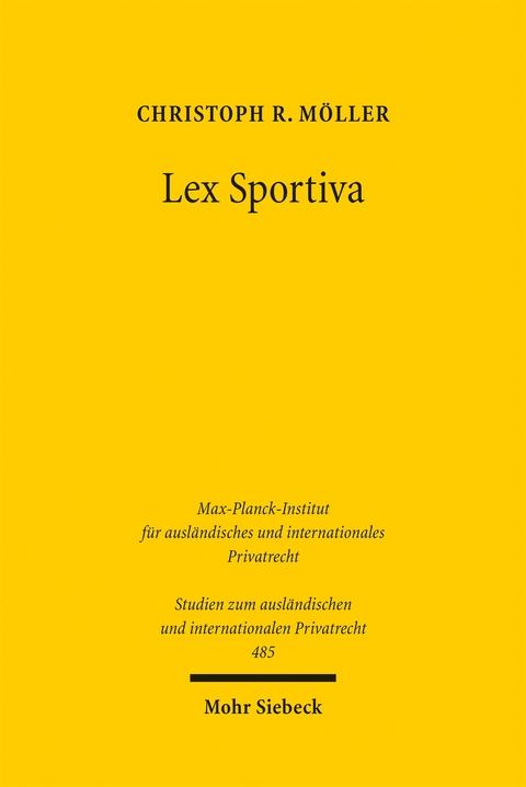 Lex Sportiva - Christoph R. Möller