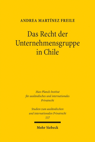 Das Recht der Unternehmensgruppe in Chile