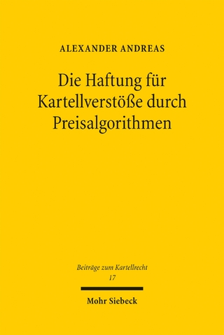 Die Haftung für Kartellverstöße durch Preisalgorithmen