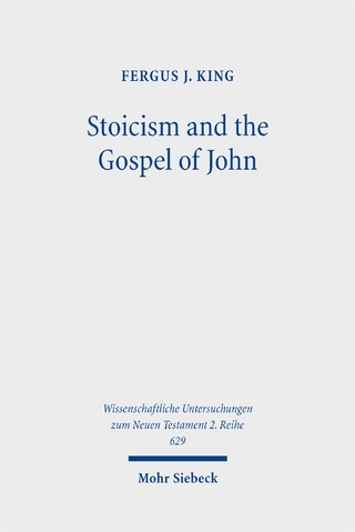 Stoicism and the Gospel of John