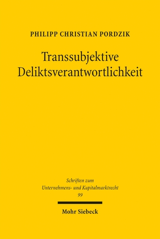 Transsubjektive Deliktsverantwortlichkeit