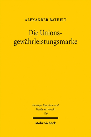 Die Unionsgewährleistungsmarke