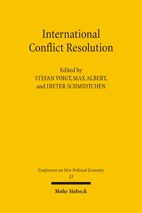 Conferences on New Political Economy - 