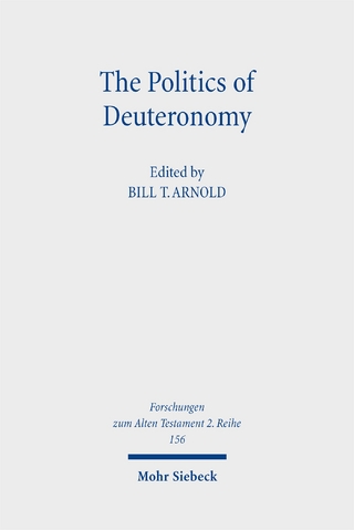 The Politics of Deuteronomy