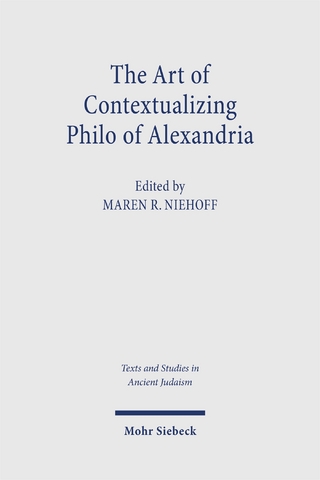 The Art of Contextualizing Philo of Alexandria