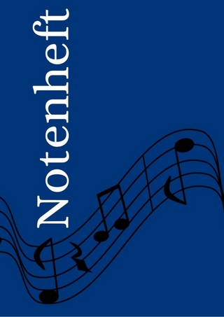 Notenheft: DIN A4 Notenlinienheft | 44 Seiten mit 12 Notenzeilen / Systeme pro Blatt | Papier 90g/m² | Musikheft mit Notenlinien