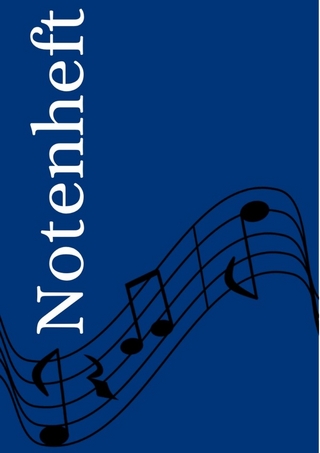 Notenheft: DIN A4 Notenlinienheft | 200 Seiten mit 12 Notenzeilen / Systeme pro Blatt | Papier 90g/m² | Musikheft mit Notenlinien