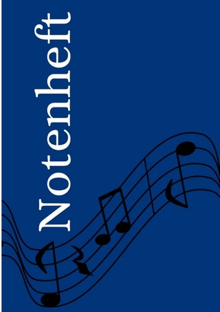 Notenheft: DIN A4 Notenlinienheft | 300 Seiten mit 12 Notenzeilen / Systeme pro Blatt | Papier 90g/m² | Musikheft mit Notenlinien