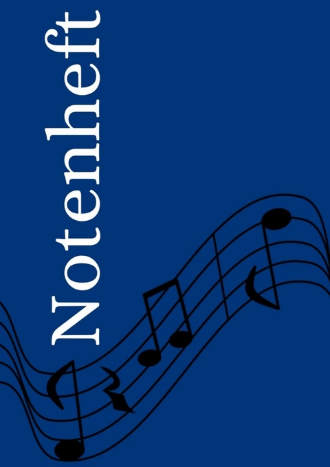 Notenheft: DIN A4 Notenlinienheft | 200 Seiten mit 12 Notenzeilen / Systeme pro Blatt | Papier 90g/m&sup2; | Musikheft mit Notenlinien - Jakob Welik