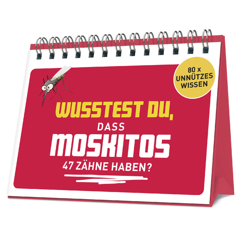 Wusstest du, dass Moskitos 47 Z&auml;hne haben?