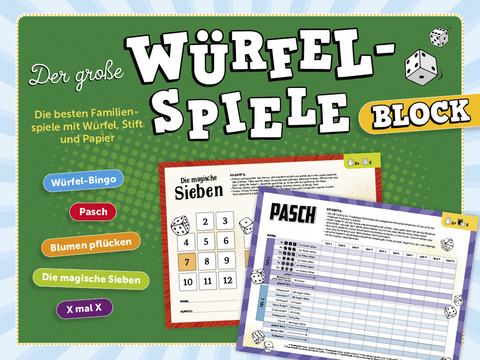 Der große Würfelspiele-Block